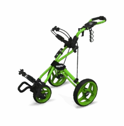 Clicgear Golf 3-Wheel Rovic Junior Push Cart Model RV3J 19 Clicgear Golf 3-Wheel Rovic Junior Push Cart Model RV3J -Fine Golf Store Lime
