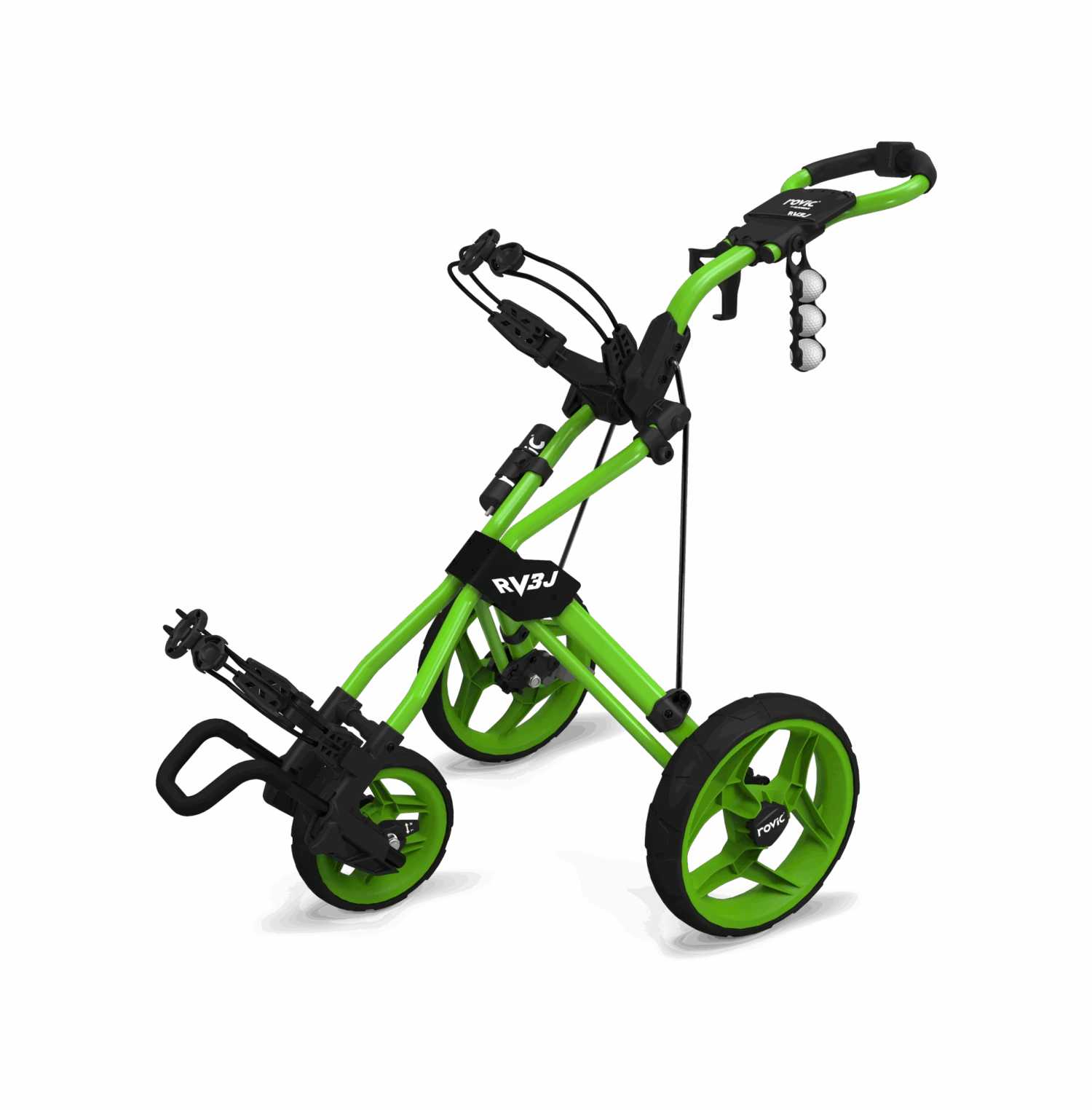 Clicgear Golf 3-Wheel Rovic Junior Push Cart Model RV3J 8 Clicgear Golf 3-Wheel Rovic Junior Push Cart Model RV3J - Image 8