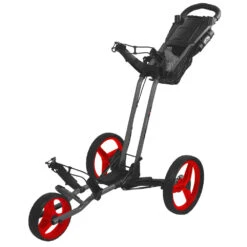 Sun Mountain Pathfinder PX3 Golf Push Carts -Fine Golf Store MagneticGreyRed