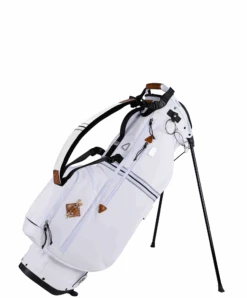 Sun Mountain 2023 Sonnenalp Mid-Stripe Single Strap Stand Bag -Fine Golf Store MidStripe N230208 white