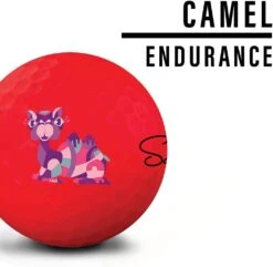 Saintnine Misty Premium Matte Golf Balls -Fine Golf Store MistyMatteRed1