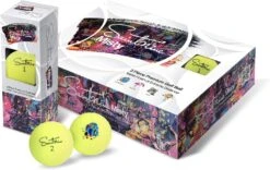 Saintnine Misty Premium Matte Golf Balls -Fine Golf Store MistyMatteYellow0