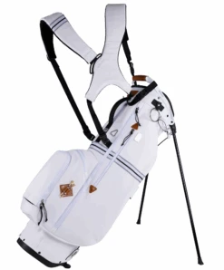 Sun Mountain 2023 Sonnenalp Mid-Stripe Dual Strap Stand Bag -Fine Golf Store N230133 white