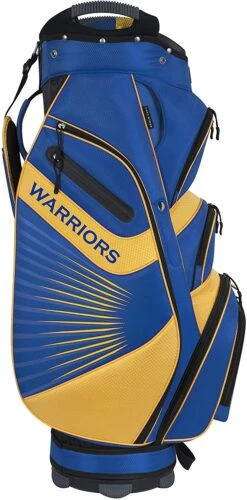 NBA The Bucket II Team Effort Cart Bag 18 NBA The Bucket II Team Effort Cart Bag -Fine Golf Store NBA Cart Bag Warrriors 2