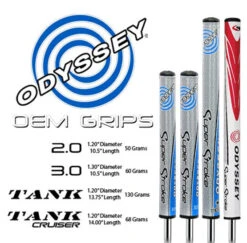 SuperStroke Golf Odyssey 2.0 Slim Putter Grip -Fine Golf Store Odyssey Series