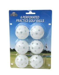 OnCourse Golf Perforated Practice Golf Balls -Fine Golf Store OnCourse Perferated Golf Balls 13011