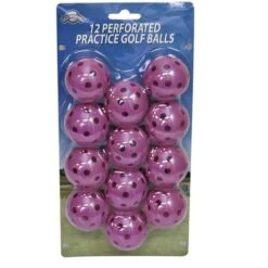 OnCourse Golf Perforated Practice Golf Balls -Fine Golf Store OnCourse Perferated Golf Balls 13071