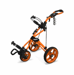 Clicgear Golf 3-Wheel Rovic Junior Push Cart Model RV3J 17 Clicgear Golf 3-Wheel Rovic Junior Push Cart Model RV3J -Fine Golf Store Orange