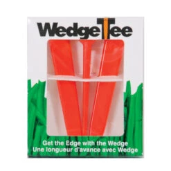 Wedge Tees Golf Tee, Divot Repair & Groove Cleaner Combo -Fine Golf Store Orange Pack