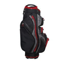 Orlimar Golf CRX Cart Bag With Removable Cooler -Fine Golf Store Orlimar CRX Cooler Bag Black Red 3