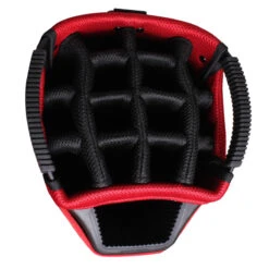 Orlimar Golf CRX Cart Bag With Removable Cooler -Fine Golf Store Orlimar CRX Cooler Bag Black Red 6