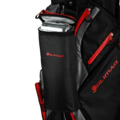 Orlimar Golf CRX Cart Bag With Removable Cooler -Fine Golf Store Orlimar CRX Cooler Bag Black Red 7
