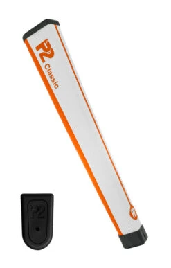 P2 Classic Putter Grips -Fine Golf Store P2 Classic Orange White