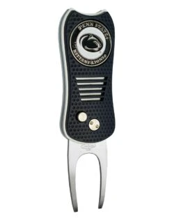 Team Golf Retractable Switchblade Switchfix Divot Tool Ball Marker - NCAA -Fine Golf Store PennState NittanyLions Switchfix 44448 145