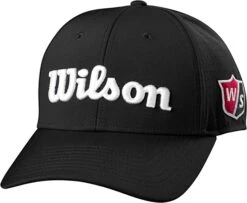 Wilson Performance Mesh Hat -Fine Golf Store PerformanceMesh 2023 Black 0