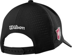 Wilson Performance Mesh Hat -Fine Golf Store PerformanceMesh 2023 Black 1