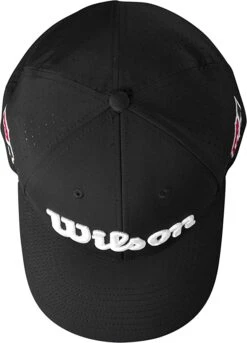 Wilson Performance Mesh Hat -Fine Golf Store PerformanceMesh 2023 Black 3