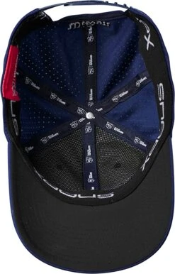 Wilson Performance Mesh Hat -Fine Golf Store PerformanceMesh 2023 Blue 2