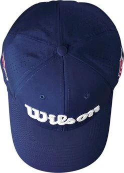 Wilson Performance Mesh Hat -Fine Golf Store PerformanceMesh 2023 Blue 3