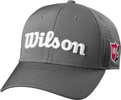Wilson Performance Mesh Hat -Fine Golf Store PerformanceMesh 2023 Gray 0