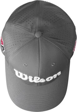 Wilson Performance Mesh Hat -Fine Golf Store PerformanceMesh 2023 Gray 3