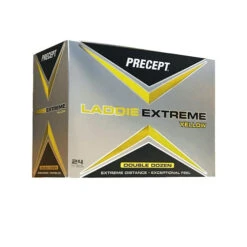 Bridgestone Precept Laddie X Extreme Golf Balls -Fine Golf Store Precept Laddie X Yellow