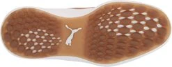 Puma Ignite Fasten8 Crafted Laced Golf Shoes -Fine Golf Store PumaFasten8Crafted WhiteLeatherBrown3