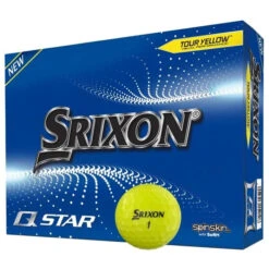 Srixon Q-Star Golf Balls -Fine Golf Store Q StarYellow0