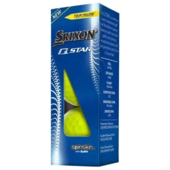 Srixon Q-Star Golf Balls -Fine Golf Store Q StarYellow4