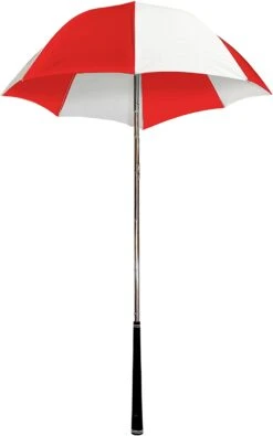 Rain Caddy Golf Bag Umbrella -Fine Golf Store RedWhite0