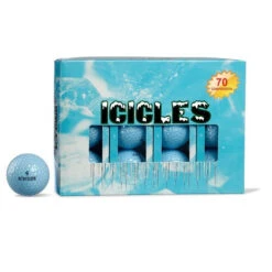 Rock Icicles Golf Balls 7 Rock Icicles Golf Balls -Fine Golf Store Sky Blue