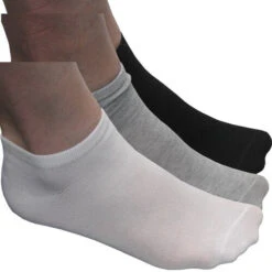 Slazenger Men's Performance Low Cut Socks 10 Pack 9 Slazenger Men's Performance Low Cut Socks 10 Pack -Fine Golf Store SlazengerLowCutSocks WhiteBlackGray0