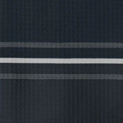 Sun Mountain Sonnenalp Mid-Stripe Golf Towel -Fine Golf Store Sonnenalp TOWELBLACKcopy