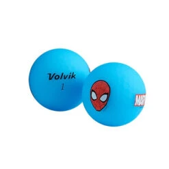 Volvik Marvel Character Golf Ball 4 Pack -Fine Golf Store Spider Man Ball