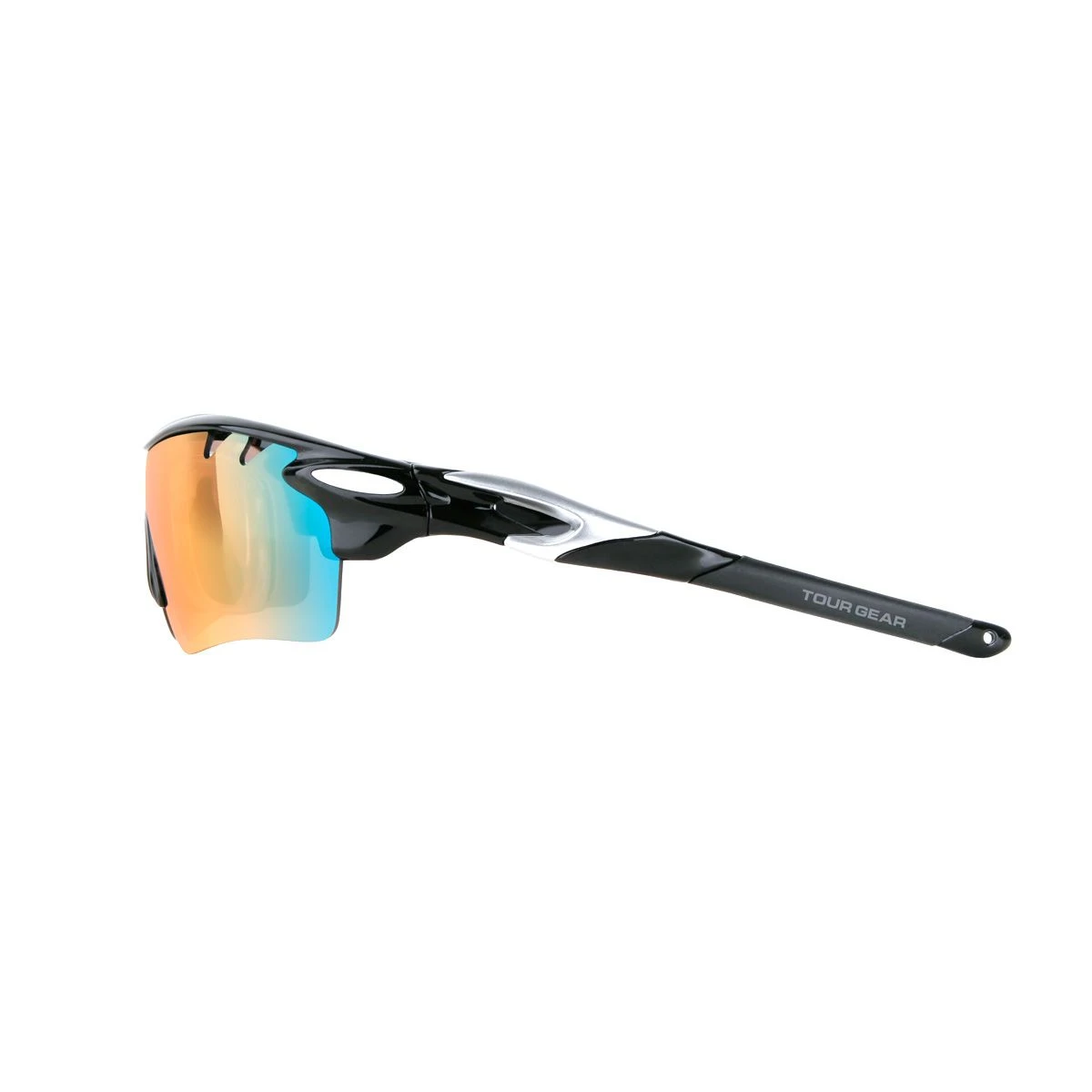 Tour Gear Gloss Black Interchangeable Sunglasses (with 5 Lense) 3 Tour Gear Gloss Black Interchangeable Sunglasses (with 5 Lense) - Image 3