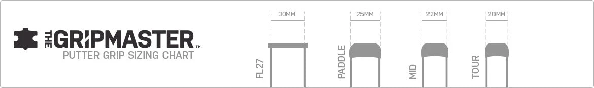 The Grip Master "The Roo" Kangaroo Leather Putter Grips 4 The Grip Master "The Roo" Kangaroo Leather Putter Grips - Image 4