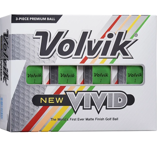 Volvik Vivid Matte Finish Golf Balls - Dozen 2 Volvik Vivid Matte Finish Golf Balls - Dozen - Image 2