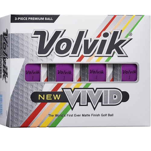 Volvik Vivid Matte Finish Golf Balls - Dozen 6 Volvik Vivid Matte Finish Golf Balls - Dozen - Image 6