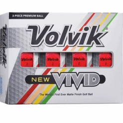 Volvik Vivid Matte Finish Golf Balls - Dozen 18 Volvik Vivid Matte Finish Golf Balls - Dozen -Fine Golf Store Vivid PINK