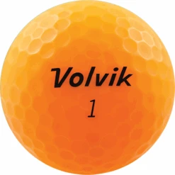 Volvik Vivid Matte Finish Golf Balls - Dozen 25 Volvik Vivid Matte Finish Golf Balls - Dozen -Fine Golf Store Vivid Sherbert Orange
