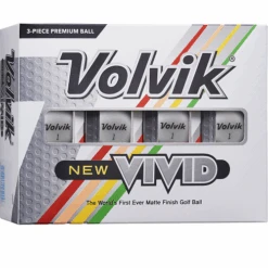 Volvik Vivid Matte Finish Golf Balls - Dozen 26 Volvik Vivid Matte Finish Golf Balls - Dozen -Fine Golf Store Vivid W