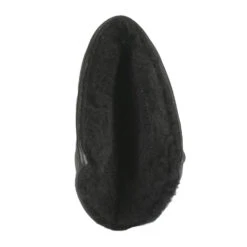 Volf Golf Black Synthetic Leather Shamrock Putter Cover -Fine Golf Store VolfGolfHeadcovers BlackShamrockBladePutter3