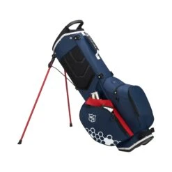 Wilson Staff Golf Feather Lite FL Stand Carry Bags -Fine Golf Store WGB5705NA WS FEATHER NARDWH Pocket Organization