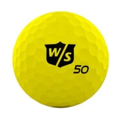 Wilson Staff 50 Elite Golf Balls 29 Wilson Staff 50 Elite Golf Balls -Fine Golf Store WGWP17910 2019 50 Elite Yellow BallStamp