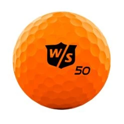Wilson Staff 50 Elite Golf Balls 31 Wilson Staff 50 Elite Golf Balls -Fine Golf Store WGWP17920 2019 50 Elite Orange BallStamp