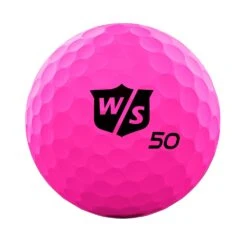 Wilson Staff 50 Elite Golf Balls 33 Wilson Staff 50 Elite Golf Balls -Fine Golf Store WGWP17930 2019 50 Elite Pink BallStamp