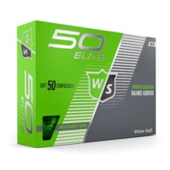 Wilson Staff 50 Elite Golf Balls 34 Wilson Staff 50 Elite Golf Balls -Fine Golf Store WGWP17940 2019 50 Elite Green Right Hero
