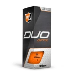 Wilson Staff 2020 Duo Soft Optix Golf Balls -Fine Golf Store WGWP503PO 6 Duo Optix 3 Ball Sleeve Orange.png.cq5dam.web .1200.1200