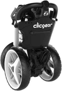 Clicgear Golf 3-Wheel Push Cart Model 4.0 -Fine Golf Store White 1