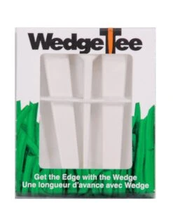 Wedge Tees Golf Tee, Divot Repair & Groove Cleaner Combo -Fine Golf Store White Pack